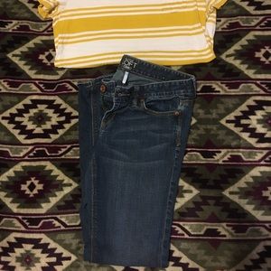 Loft straight leg jeans!